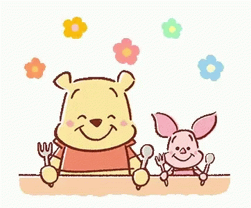 Pooh Yummy GIF - Pooh Yummy Lets Eat - Discover & Share GIFs