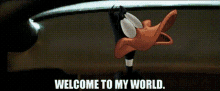 looney tunes daffy duck welcome to my world looney tunes back in action welcome to my life