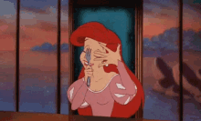 Brushing Hair With Fork Ariel GIF - Brushing Hair With Fork Ariel The Little Mermaid GIFs