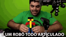 e um robo todo articulado robot robo brinquedo mmp materiais pedagogicos e um robo todo articulado robot robo brinquedo mmp materiais pedagogicos