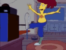 Simpsons Workout GIF - Simpsons Workout Exercise GIFs