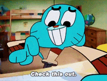 The Amazing World Of Gumball Check This Out GIF - The Amazing World Of Gumball Gumball Check This Out GIFs