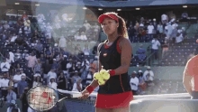 Naomi Osaka Serve Tennis GIF - Naomi Osaka Serve Tennis Serve GIFs