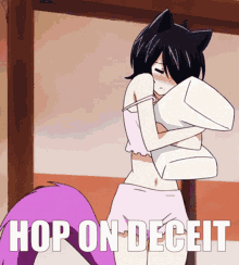Hop On Deceit Anime GIF - Hop On Deceit Deceit Hop On GIFs