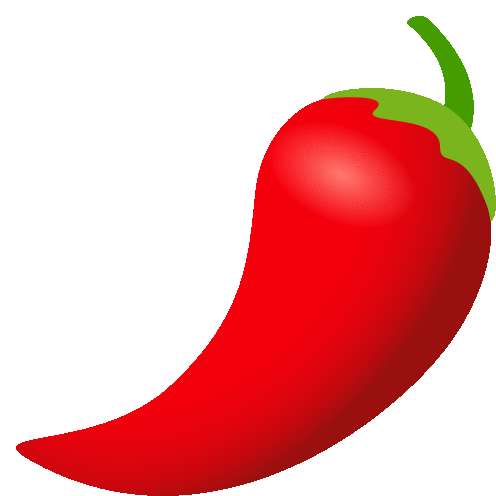 Hot Pepper Food Sticker - Hot Pepper Food Joy Pixels Stickers