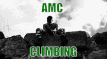 Amc Hodl Climbing Thaiboy4chan GIF - Amc Hodl Climbing Thaiboy4chan GIFs