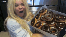 Trisha Paytas Donuts GIF - Trisha Paytas Donuts Excited GIFs
