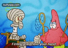 Firmly Graspitcin Your Hand..Gif GIF - Firmly Graspitcin Your Hand. Text Super Mario GIFs