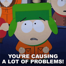 Youre Causing A Lot Of Problems Kyle Broflovski GIF - Youre Causing A Lot Of Problems Kyle Broflovski South Park GIFs