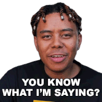 You Know What Im Saying Ybn Cordae Sticker - You Know What Im Saying Ybn Cordae Do You Know What Im Talking About Stickers