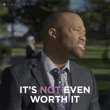 Its Not Even Worth It Avery GIF - Its Not Even Worth It Avery Diggstown GIFs