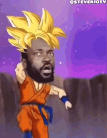 Goku Caricature GIF - Goku Caricature Meme GIFs