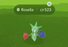 Roselia Pokemongo GIF - Roselia Pokemongo GIFs