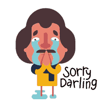 prem pyare mustache sorry darling tears crying
