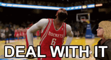 Houston Rockets Deal With It GIF - Houston Rockets Deal With It Nba GIFs