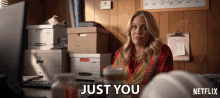 Just You Kelly King GIF - Just You Kelly King Jessica St Clair GIFs