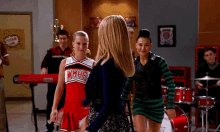 glee quinn fabray santana lopez brittany pierce the unholy trinity