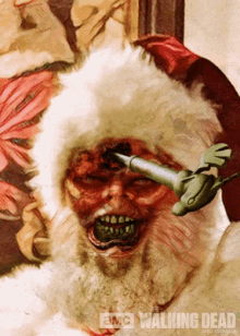 Dead Santa GIF - Dead Santa Zombie GIFs