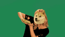 Doge To The Moon Dedcel GIF - Doge To The Moon Dedcel Dogecoin GIFs
