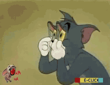 Sleepy E Click GIF - Sleepy E Click Tom And Jerry GIFs