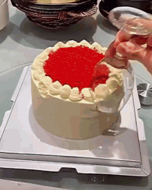 glass cake red velvet cup birthday