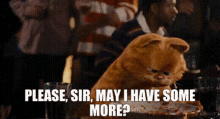 Garfield Prince Xii GIF - Garfield Prince Xii Please Sir May I Have Some More GIFs