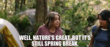 The Package Sarah GIF - The Package Sarah Well Natures Great But Its Still Spring Break GIFs