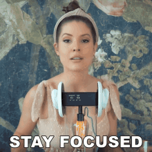 Stay Focused Amanda Cerny GIF - Stay Focused Amanda Cerny Asmr GIFs