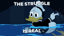 Donald Duck The Struggle Is Real GIF - Donald Duck The Struggle Is Real Ducktales GIFs