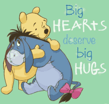 love big hugs hug winnie
