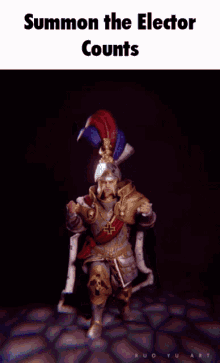 Summon The Elector Counts Karl Franz GIF - Summon The Elector Counts Karl Franz Warhammer GIFs