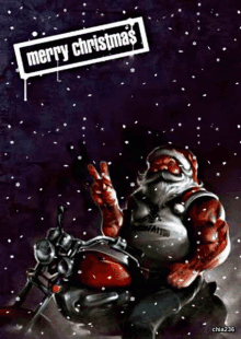Merry Christmas Santa Claus GIF - Merry Christmas Santa Claus Holiday Greetings GIFs