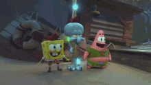Excited Spongebob Squarepants GIF - Excited Spongebob Squarepants Squidward Tentacles GIFs