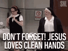 Dont Forget Jesus Loves Clean Hands GIF - Dont Forget Jesus Loves Clean Hands Clean Conscience GIFs