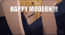 Happy Modern Anime Love GIF - Happy Modern Anime Love Wake Up GIFs