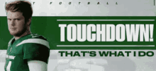 Sam Darnold Touchdown GIF - Sam Darnold Touchdown Nyjets GIFs