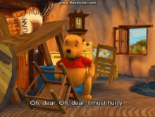 The Book Of Pooh Winnie The Pooh GIF - The Book Of Pooh Winnie The Pooh Oh Dear Oh Dear GIFs