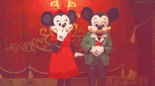 Mickey Mouse Minnie Mouse GIF - Mickey Mouse Minnie Mouse Mascot GIFs