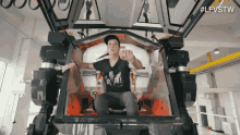get in the robot close door youtube le floid vs the world