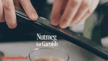 Whiterussian GIF - White Russian Garnish Nutmeg GIFs