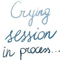 Crying Crying Sad Sticker - Crying Crying Sad Crying In Process Stickers