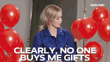 Clearly No One Buys Me Gifts Emily Blunt GIF - Clearly No One Buys Me Gifts Emily Blunt No One Gives Me Presents GIFs