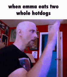 Emma Hotdog GIF - Emma Hotdog Two Whole Hotdogs GIFs