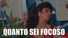 Anna Marchesini Gina Lollobrigida GIF - Anna Marchesini Gina Lollobrigida Sanremo GIFs