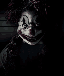 creepy clown it