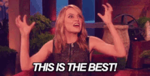 Emma Stone This Is The Best GIF - Emma Stone This Is The Best Hyped GIFs