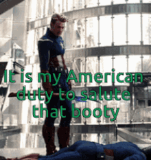 Captain America Salute GIF - Captain America Salute Duty GIFs