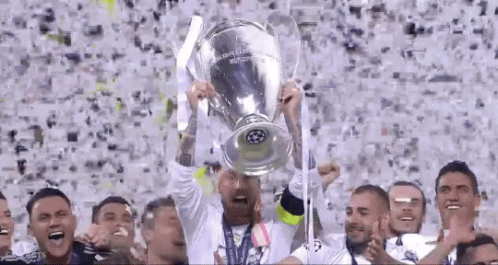 Realmadrid Soccer GIF - Realmadrid Soccer Trophy - Discover & Share GIFs