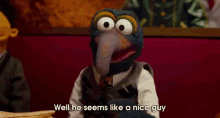 Mr. Nice Guy GIF - Muppets Seems Like A Nice Guy Guy GIFs