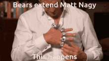 Matt Nagy Bears GIF - Matt Nagy Bears Goat GIFs